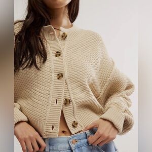 Free People Lila Cardi sz Small, size up for baggy look.